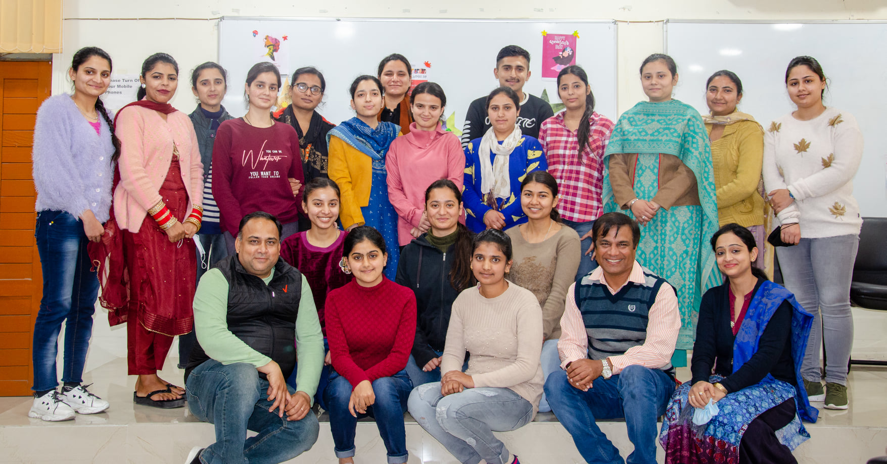 The students of the department enacted a skit on International Women's to portray the gender disparity in society. Day (2022)  